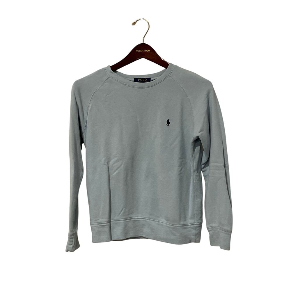 Polo by Ralph Lauren, Youth, Sweatshirt, Light Blue Size M 10-12, 1542K